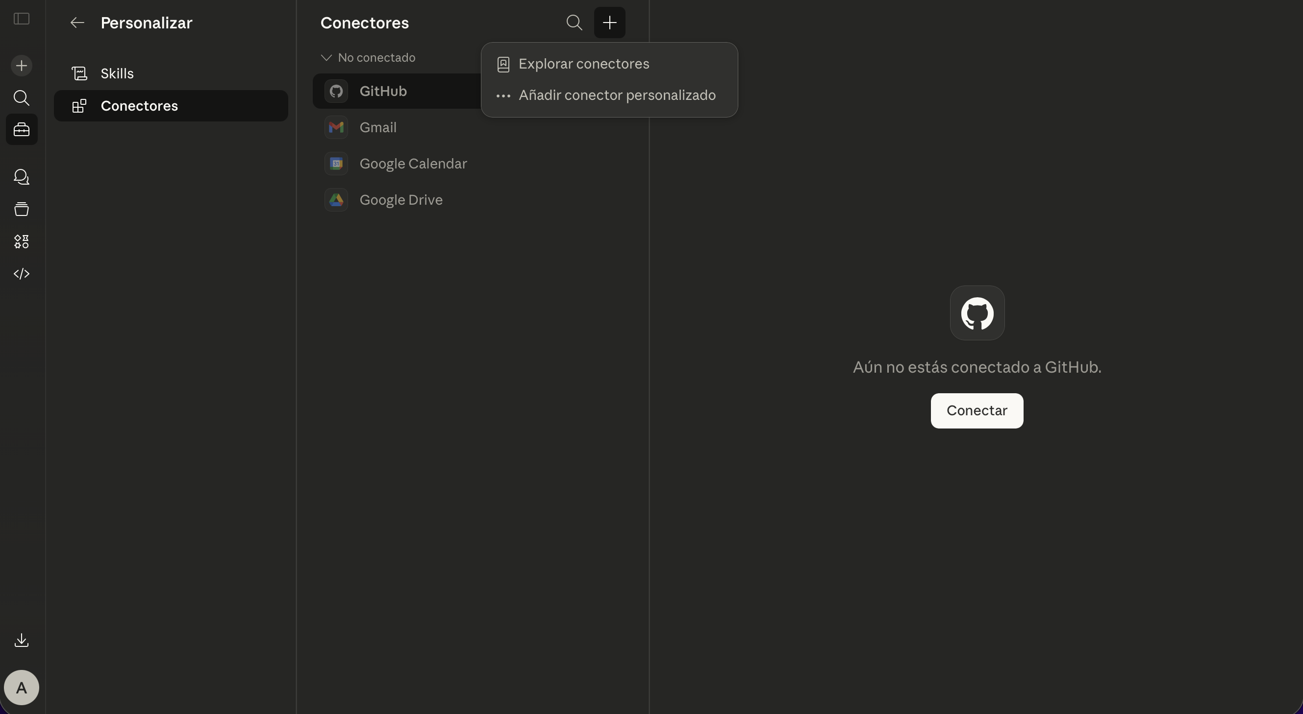 Step 1 — Go to Connectors in Claude and add a custom connector